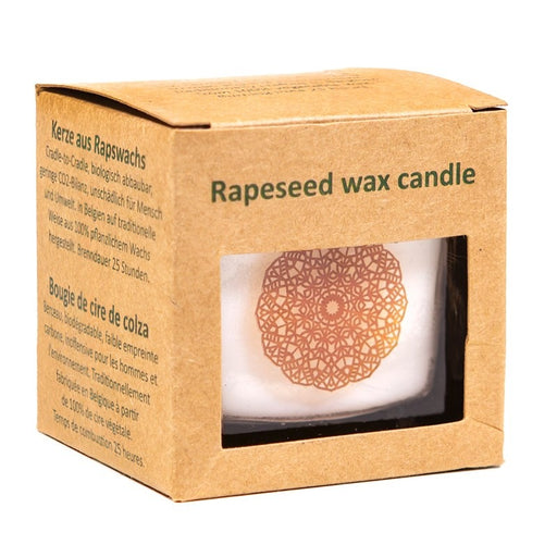Duftlys/Rapeseed wax scented candle sandelwood image
