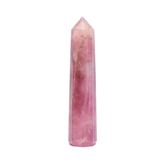 Rosenkvarts obelisk generator 8-10 cm image