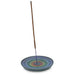 Incense stick burner rainbow soapstone black image