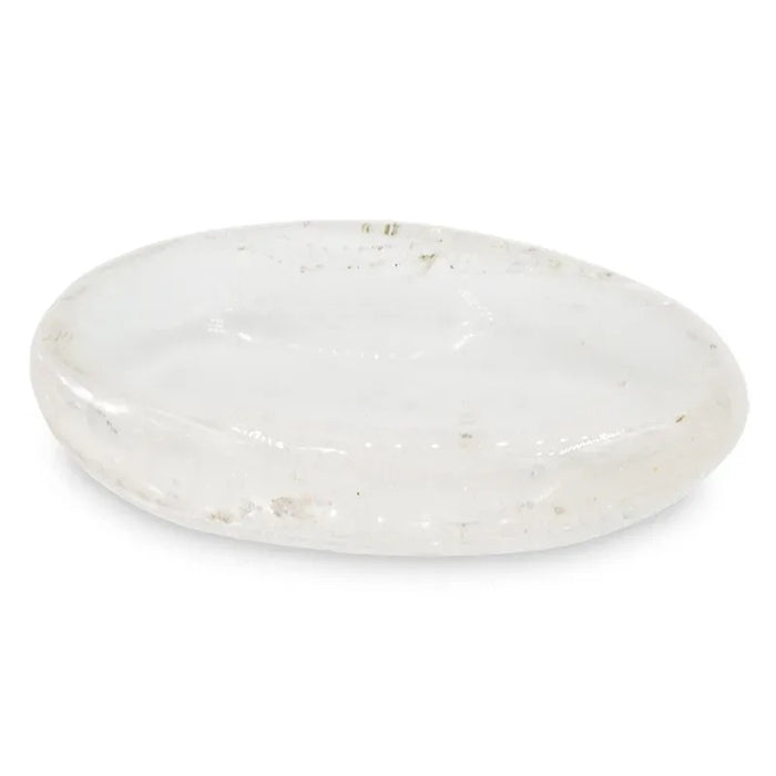 Bergkrystall Lommestein - Rock crystal Worry stone 3 cm  image