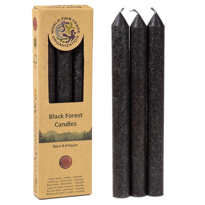 Scented dinner candle Black Forest image