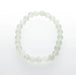 Månestein Armbånd / Moonstone Grey Bead Bracelet  8 mm image