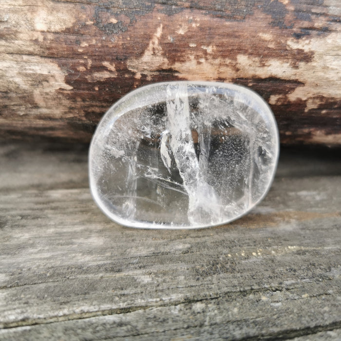Bergkrystall Lommestein - Crystal Quartz Palmstones 4 cm  image