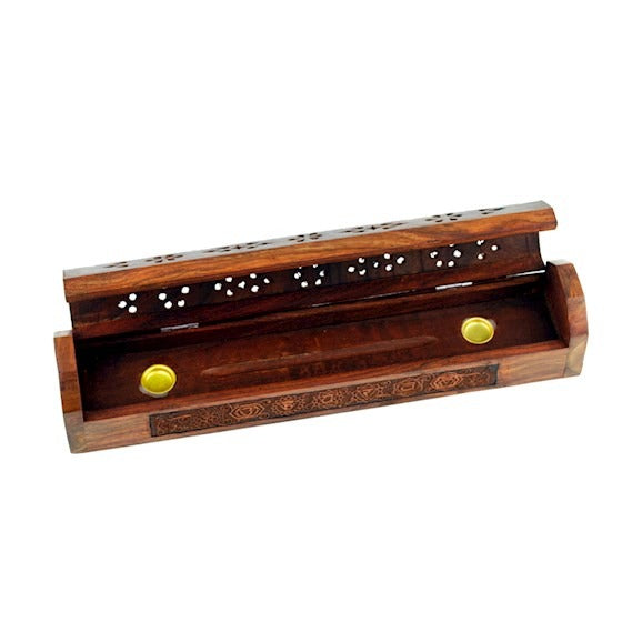 Incense sticks burner and storage box Dragon image