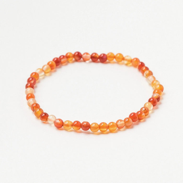 Karneol Energy Armbånd 4mm /Carnelian Energy Bracelet 4mm image