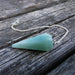 Pendel Aventurin / Green Aventurine Facetted Pendulum image