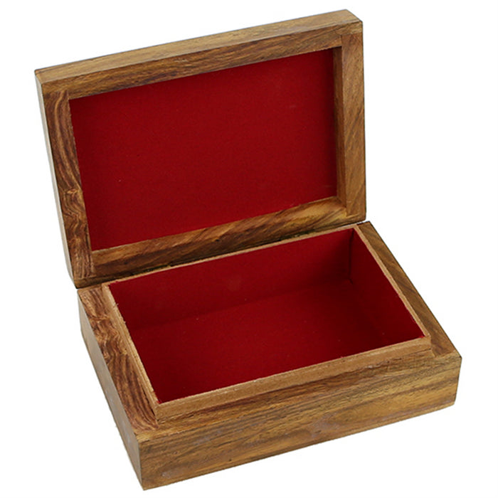 Tarot box hand of Fatima engraved image