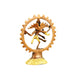 Shiva Nataraj brass monochrome 20cm  image