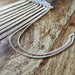 Sølvforgylt Rolo O-kjede 1,0 mm - 48 cm image