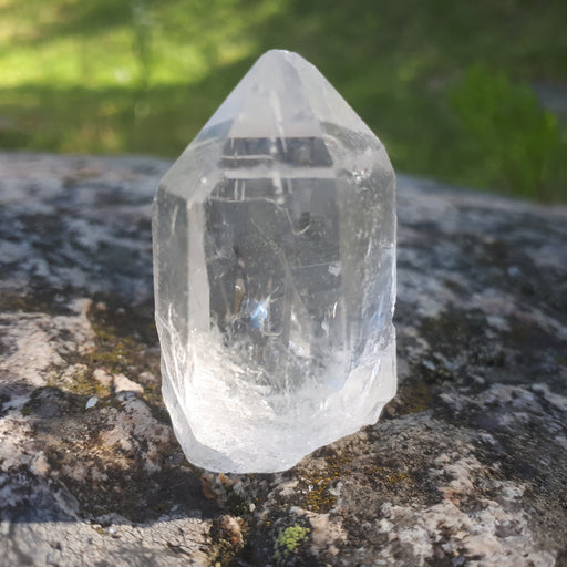Rock crystal tip/ Bergkrystall klar 30-45mm image
