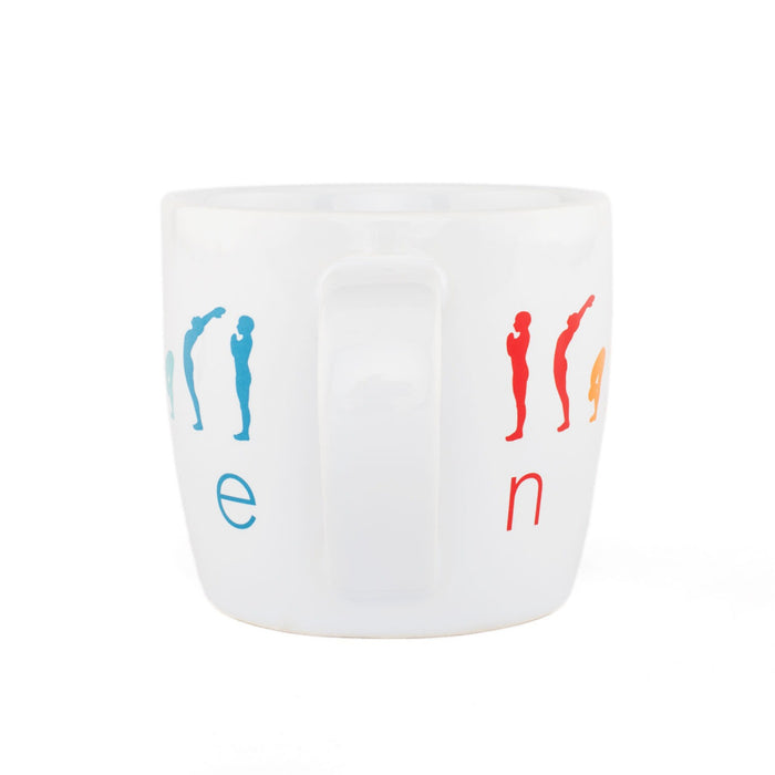 Krus/ YogiMug Ceramic Mug Happy Namaskar  image