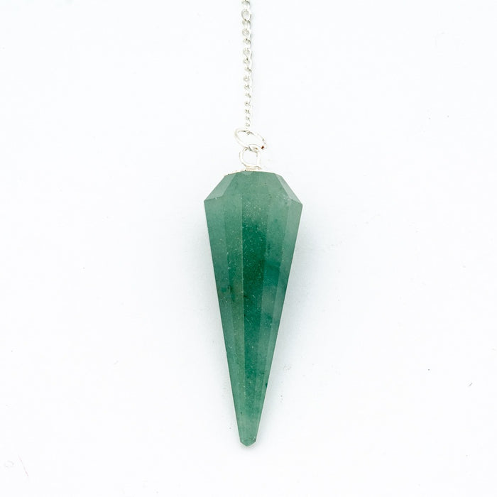 Pendel Aventurin / Green Aventurine Facetted Pendulum image