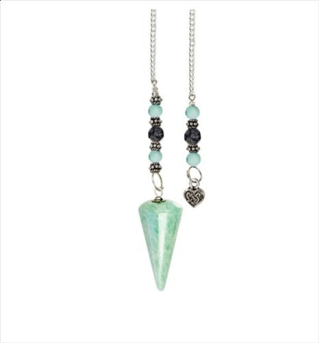 Pendulum Amazonite - Celtic Heart image