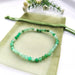 Krysopras/Chrysoprase Armbånd 4mm ( faceted) image