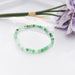 Krysopras/Chrysoprase Armbånd 4mm ( faceted) image