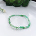 Krysopras/Chrysoprase Armbånd 4mm ( faceted) image