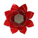 Telysholder/Lotus atmospheric light chakra 1 red silver trim  image