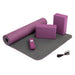 Yoga-Set FLOW purple yoga mat, 2 yoga bricks, 1 yoga belt  image