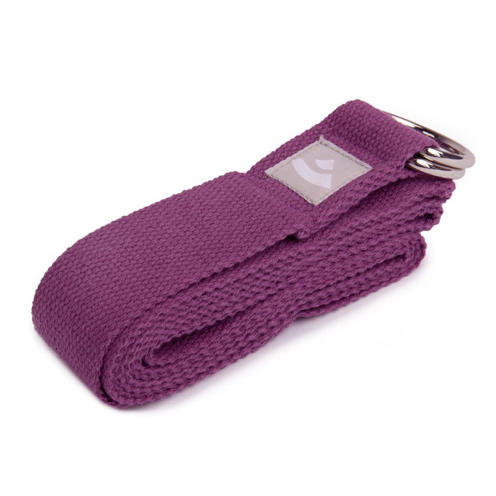 Yoga-Set FLOW purple yoga mat, 2 yoga bricks, 1 yoga belt  image