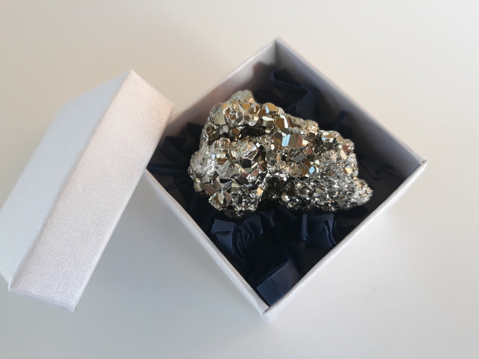  Pyritt | Pyrite Råstein  - Stor i gaveeske image
