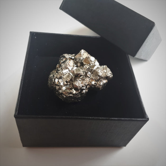  Pyritt | Pyrite Råstein  - Stor i gaveeske image