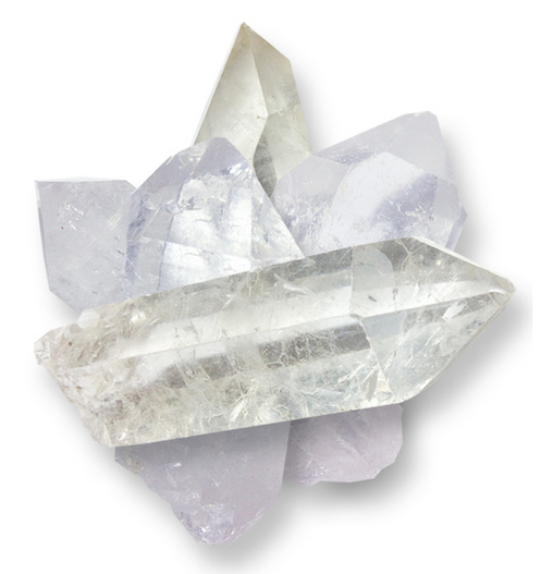 Rock crystal tip/ Bergkrystall klar 30-45mm image