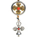 Protective pendant double dorje with bell image