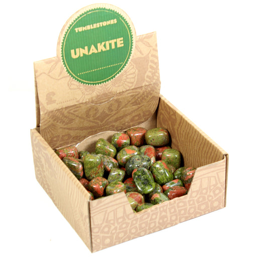 Unakitt - Unakite  Tromlet Medium 20-30mm  image