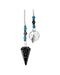 Hexagonal Pendulum Snowflake Obsidian – Dreamcatcher image