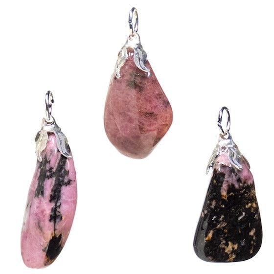 Rhodonite Gemstone Pendant  image