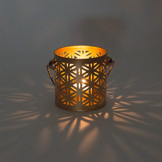 Telysholder/Atmospheric lighting Flower of life image