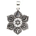 Pendant lotus with religious symbols image