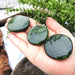 Kinesisk Jade Grønn Lommestein / Jade With Soft Nephrite image