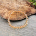 Citrin Armbånd /Citrine Bracelet for Financial Luck Round Beads  image