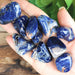 Sodalite Pendant 25-30mm dark image