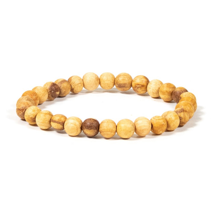 Palo Santo bracelet round beads elastic 0,6 mm image