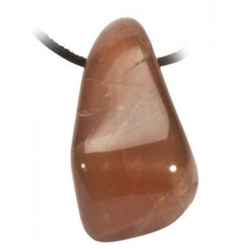 Moonstone A quality tumble stone pendant  image