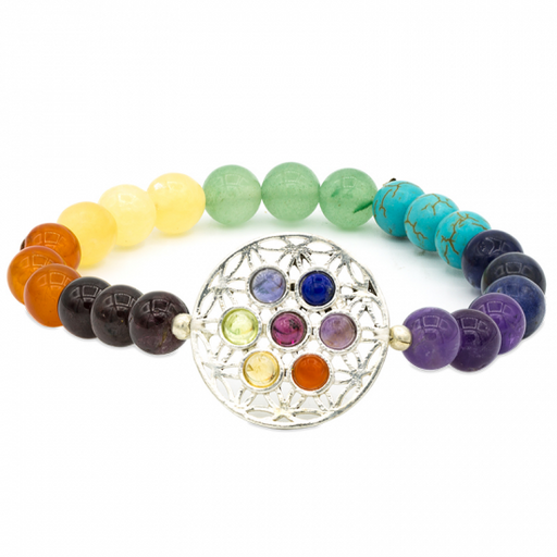 Armbånd 7 chakra Life -Chakra Reiki Healing Bracelet  image