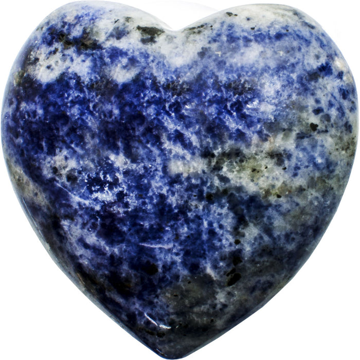 Hjerte i Sodalitt 3 cm - Lommestein  image