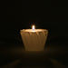 Lotus telys Selenitt/lighting Selenite Divine Lotus image