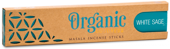 Røkelse hvit salvie |Organic Incense Masala White Sage image