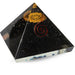 Orgonite Pyramid - Black Tourmaline, Sri Yantra 40 mm image