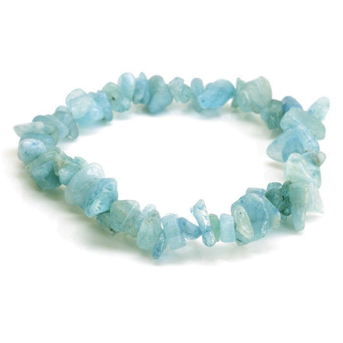 Akvamarin / Aquamarine chip Armbånd image