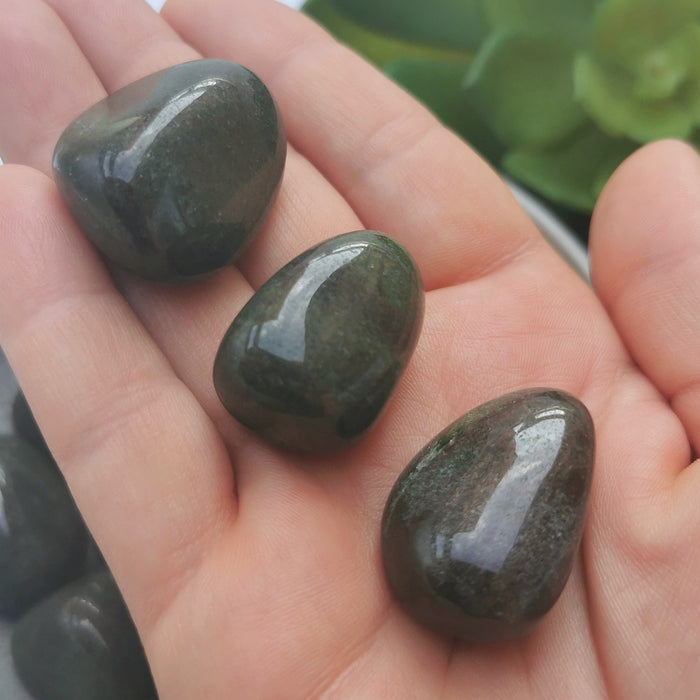 Jade(Kina) Tromlet  Stor AAA-kvalitet image
