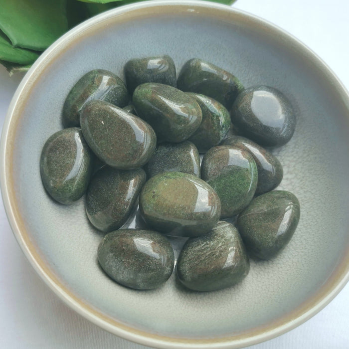 Jade(Kina) Tromlet  Stor AAA-kvalitet image