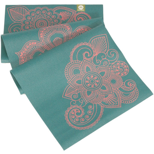 PVC Yoga Mat Mandala 113-Petrol image