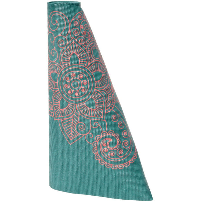 PVC Yoga Mat Mandala 113-Petrol image