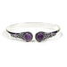 Bracelet with amethyst image