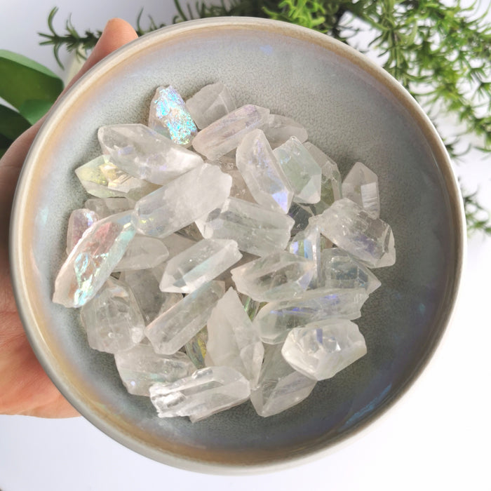  Angel Aura Quartz Crystal Points S image