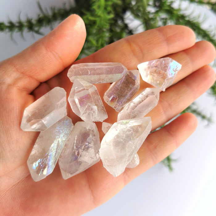  Angel Aura Quartz Crystal Points S image